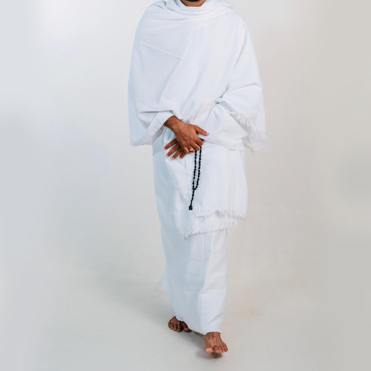 Premium Men's Ihram Set for Hajj & Umrah | Comfortable White Ihram Cloth